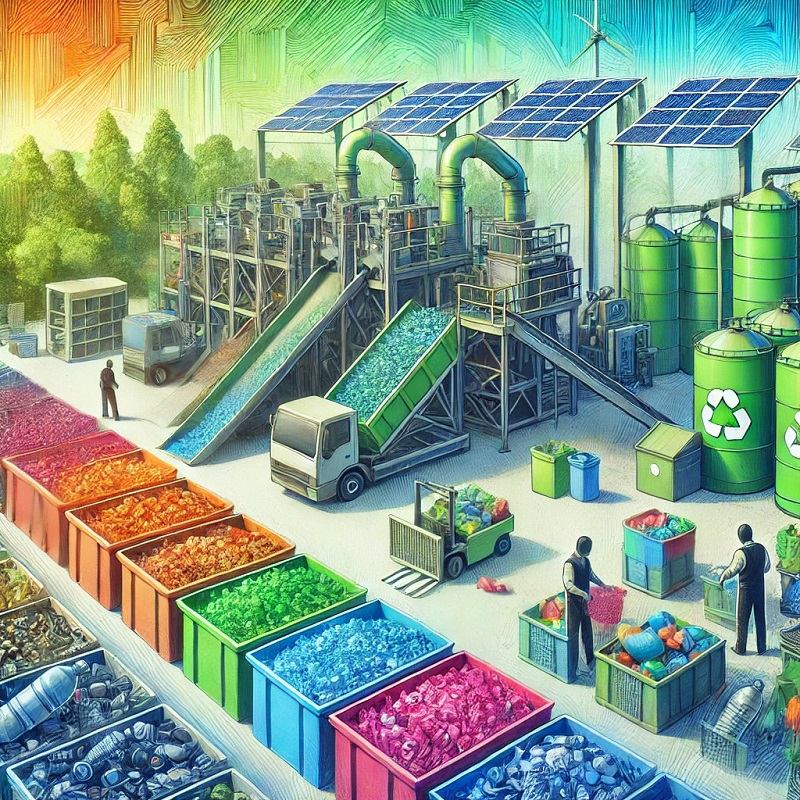 Quy trình tái chế phế liệu nhựa