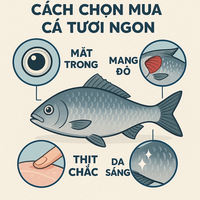 Hướng dẫn chi tiết cách chọn mua cá tươi ngon Hướng dẫn chi tiết cách chọn mua cá tươi ngon