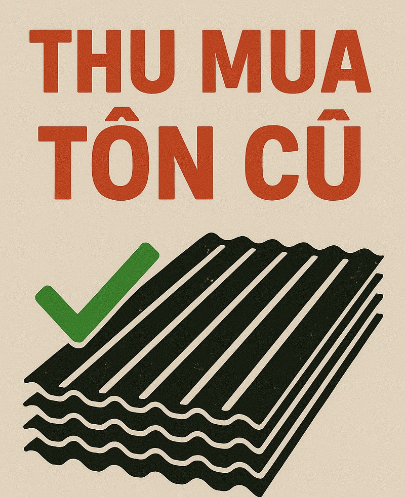 Dịch vụ thu mua tôn cũ thanh lý